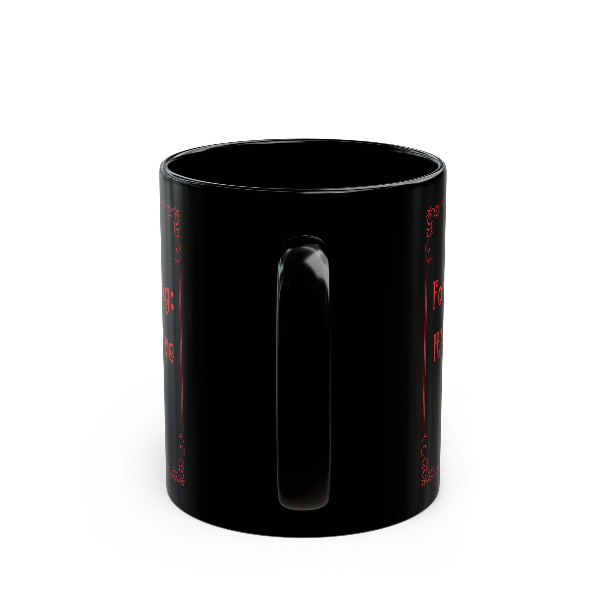 “Foreshadowing: It’s How I Survive Mondays” Mug – Funny English Teacher Gift