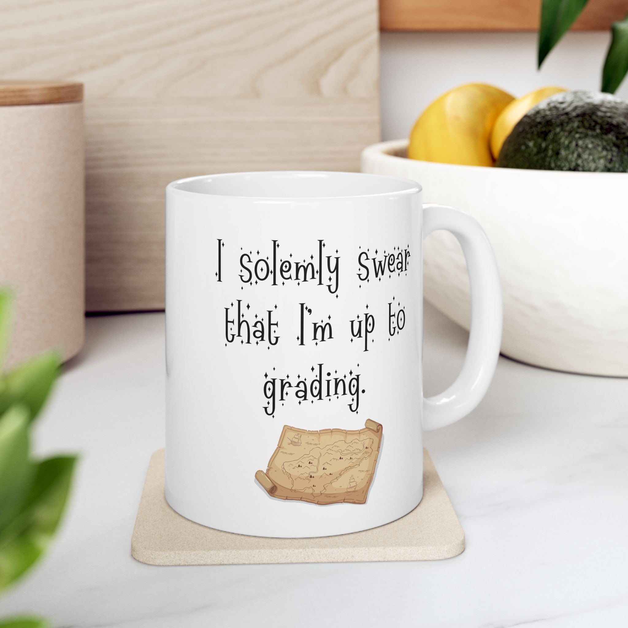 “I Solemnly Swear That I Am Up to Grading” Teacher Coffee/Tea Mug