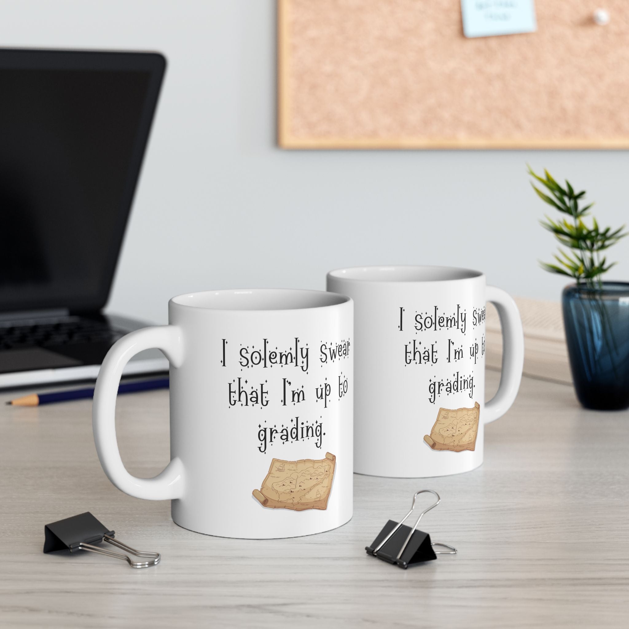 “I Solemnly Swear That I Am Up to Grading” Teacher Coffee/Tea Mug