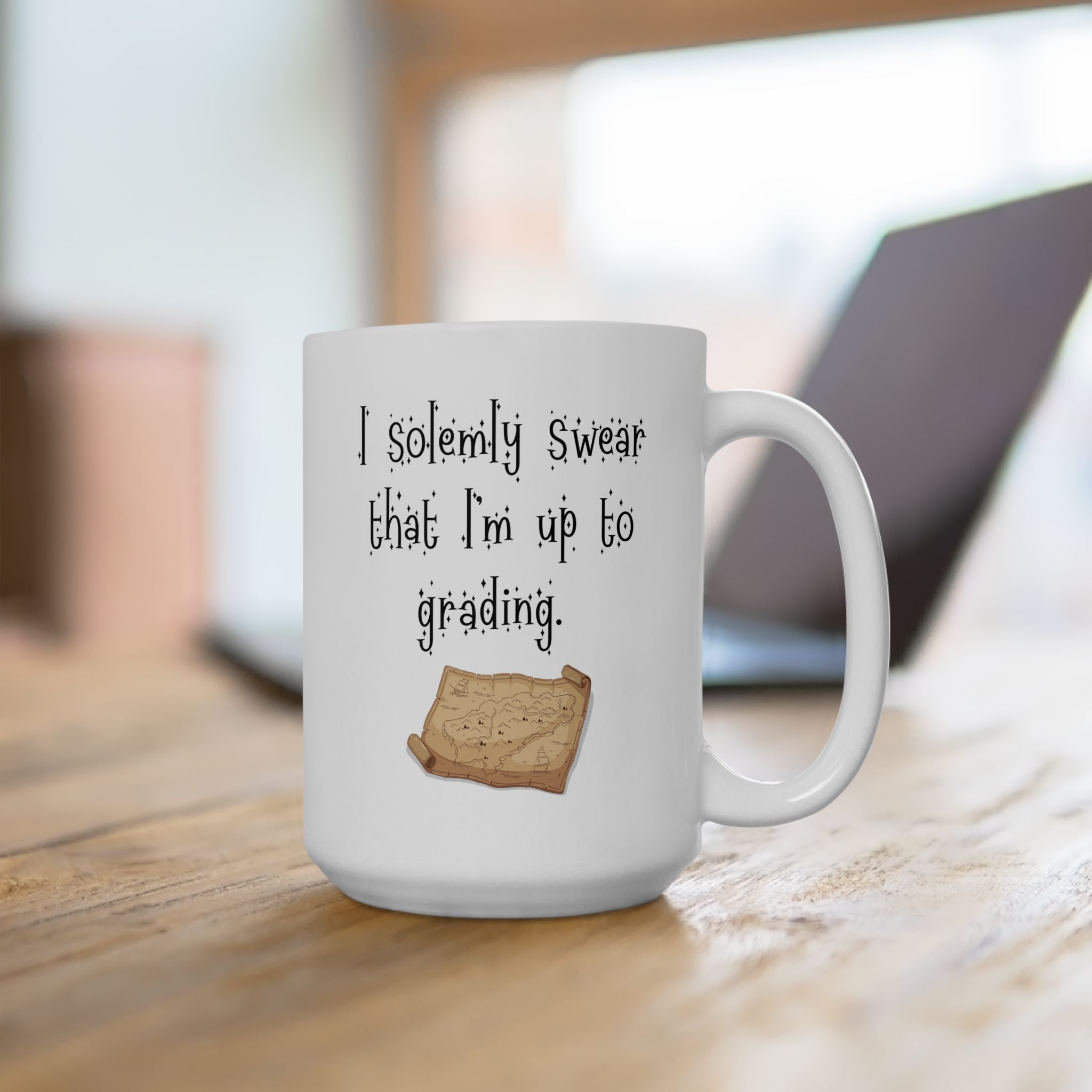 “I Solemnly Swear That I Am Up to Grading” Teacher Coffee/Tea Mug