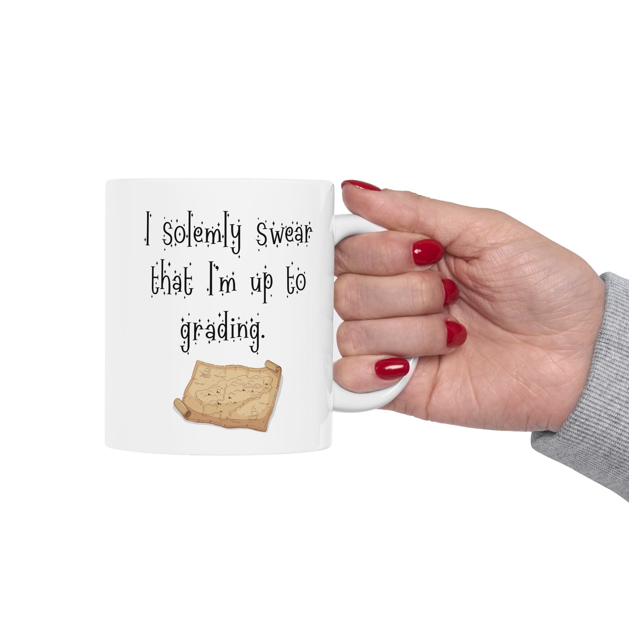 “I Solemnly Swear That I Am Up to Grading” Teacher Coffee/Tea Mug